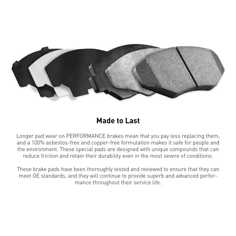 R1 2005-2023 Subaru Impreza Rear R1 Performance Sport Pads & Hardware Kit - Image 4