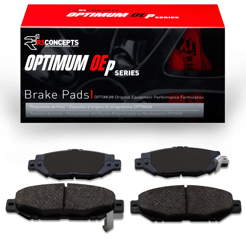 R1 92-00 Lexus SC400 Rear R1 Optimum OE Brake Pads - Image 7