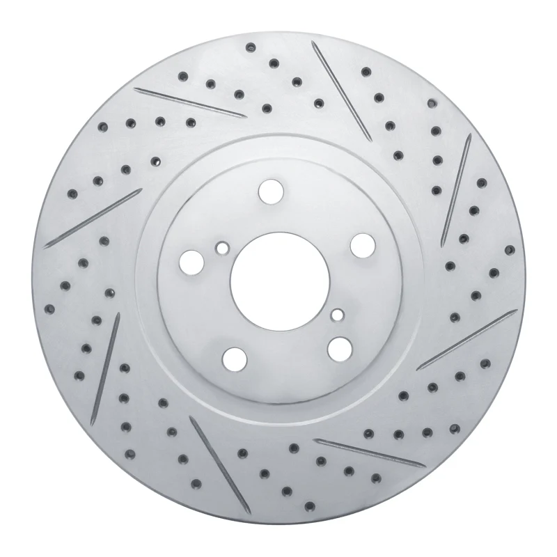 R1 93-98 Toyota Supra (For 2020 And Later See Gr Supra) Left Front Drill & Slot Geoperf Rotor