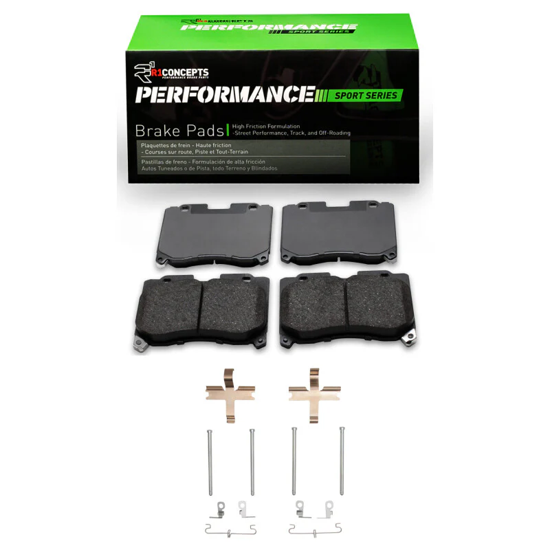 R1 93-98 Toyota Supra Front Performance Sport Pads & Hardware Kit - Image 4