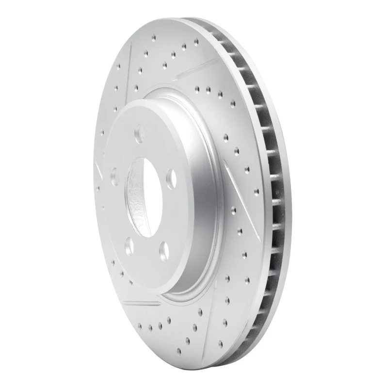 R1 97-05 Acura Nsx Front Left Drilled & Slotted Geo-Carbon Rotor - Image 3
