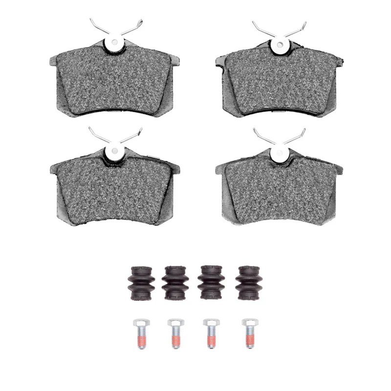 R1 97-08 Audi A4 (Mexico) Rear Euro Ceramic Pads & Hardware Kit
