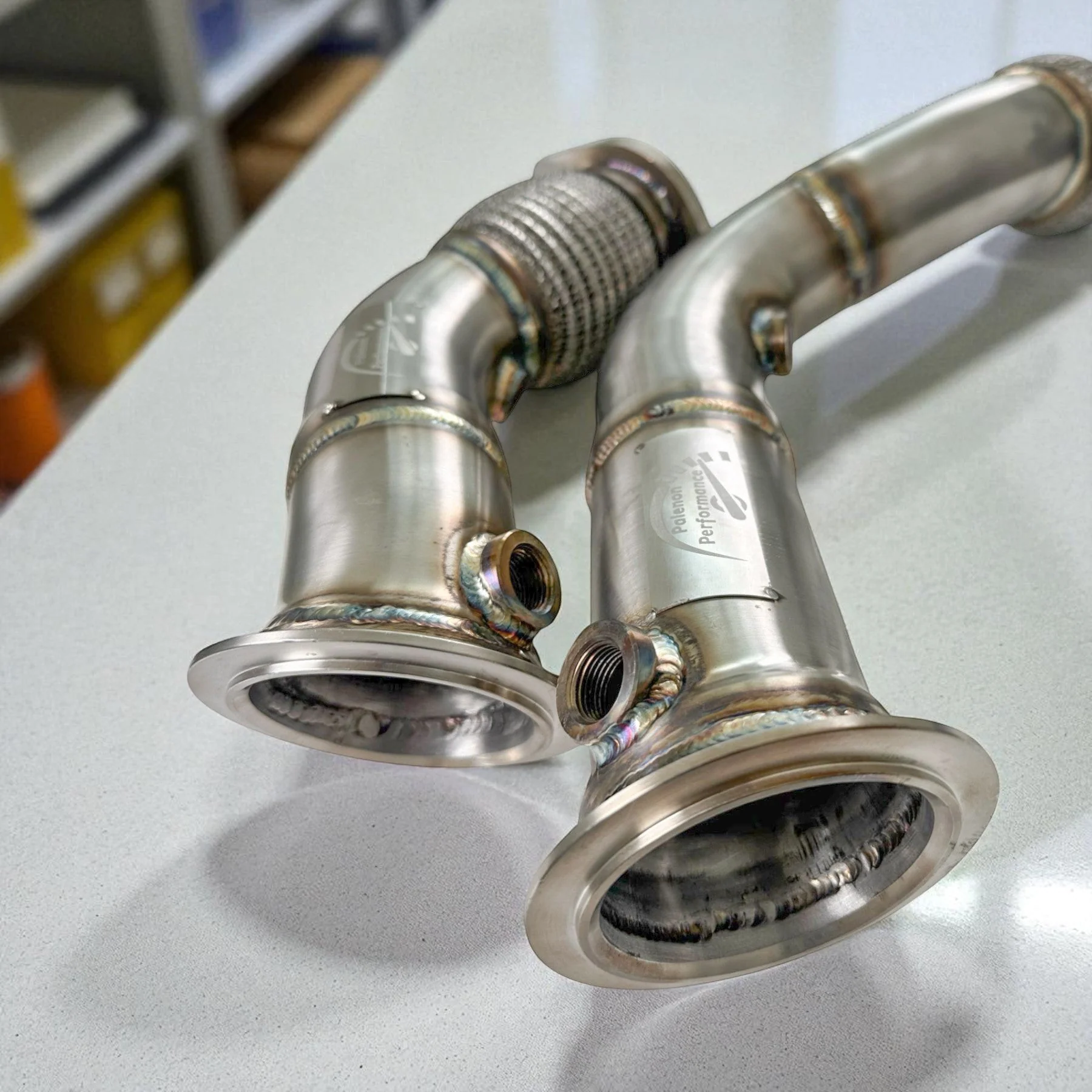 S55 Racing Downpipe For BMW F80 M3, F82 M4 & F87 M2 including Competition - Image 2