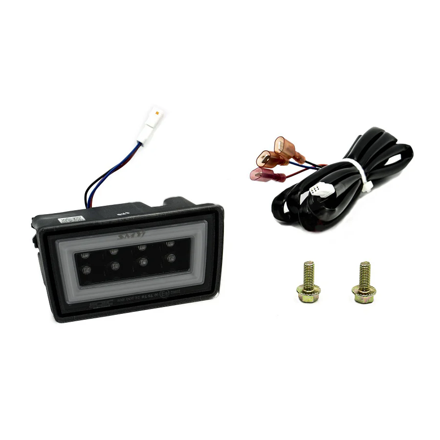 SMY F1 V3 Hyper-Flash Rear Brake Light (RBL) Double Smoked w/ DRL White Light Bar Subaru 2011-2014 WRX / STI