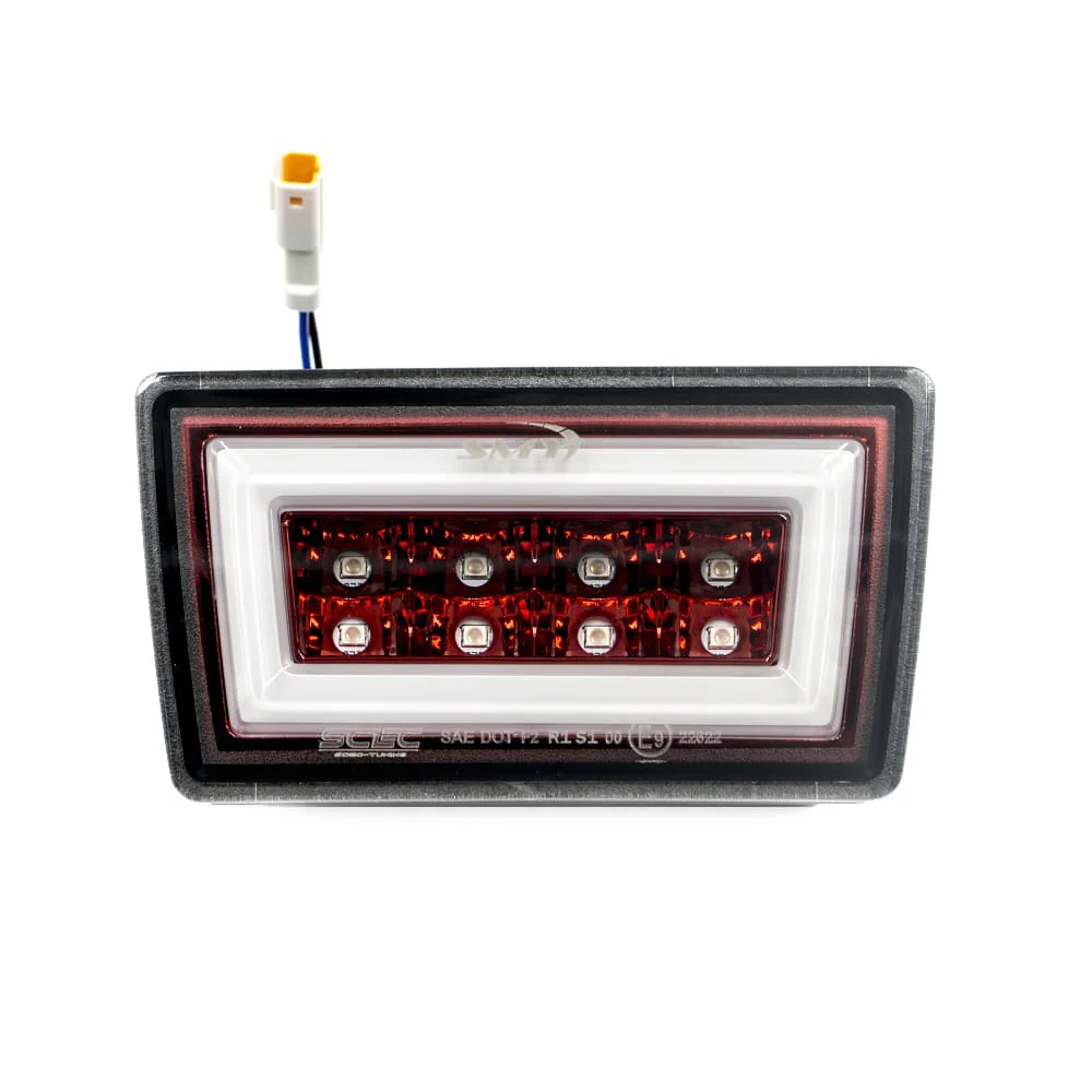 SMY F1 V3 Hyper-Flash Rear Brake Light (RBL) Red w/ DRL White Light Bar Subaru 2022-2025 WRX