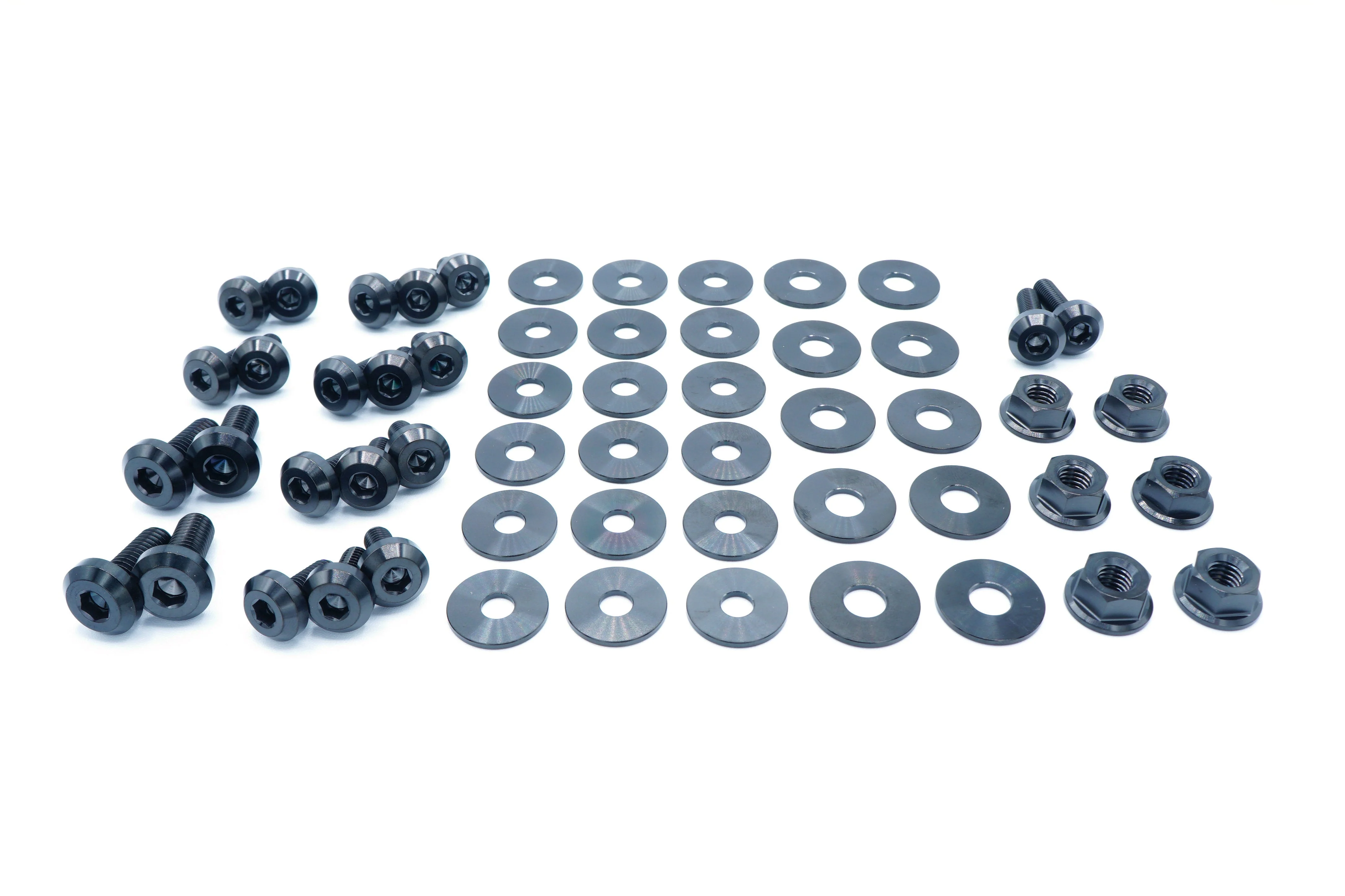Stage 1 Titanium Hardware Engine Bay Kit - Dodge Charger (2015-2023) - Image 3