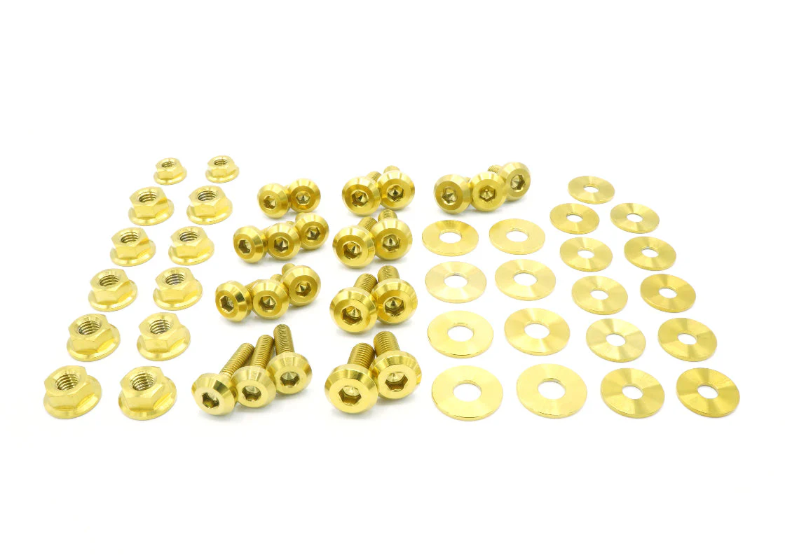 Stage 1 Titanium Hardware Engine Bay Kit - Nissan 350Z (2003-2006) - Image 5