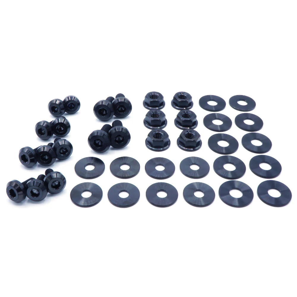 Stage 1 Titanium Hardware Engine Bay Kit - Subaru Impreza GC8 (1992-2001) - Image 2