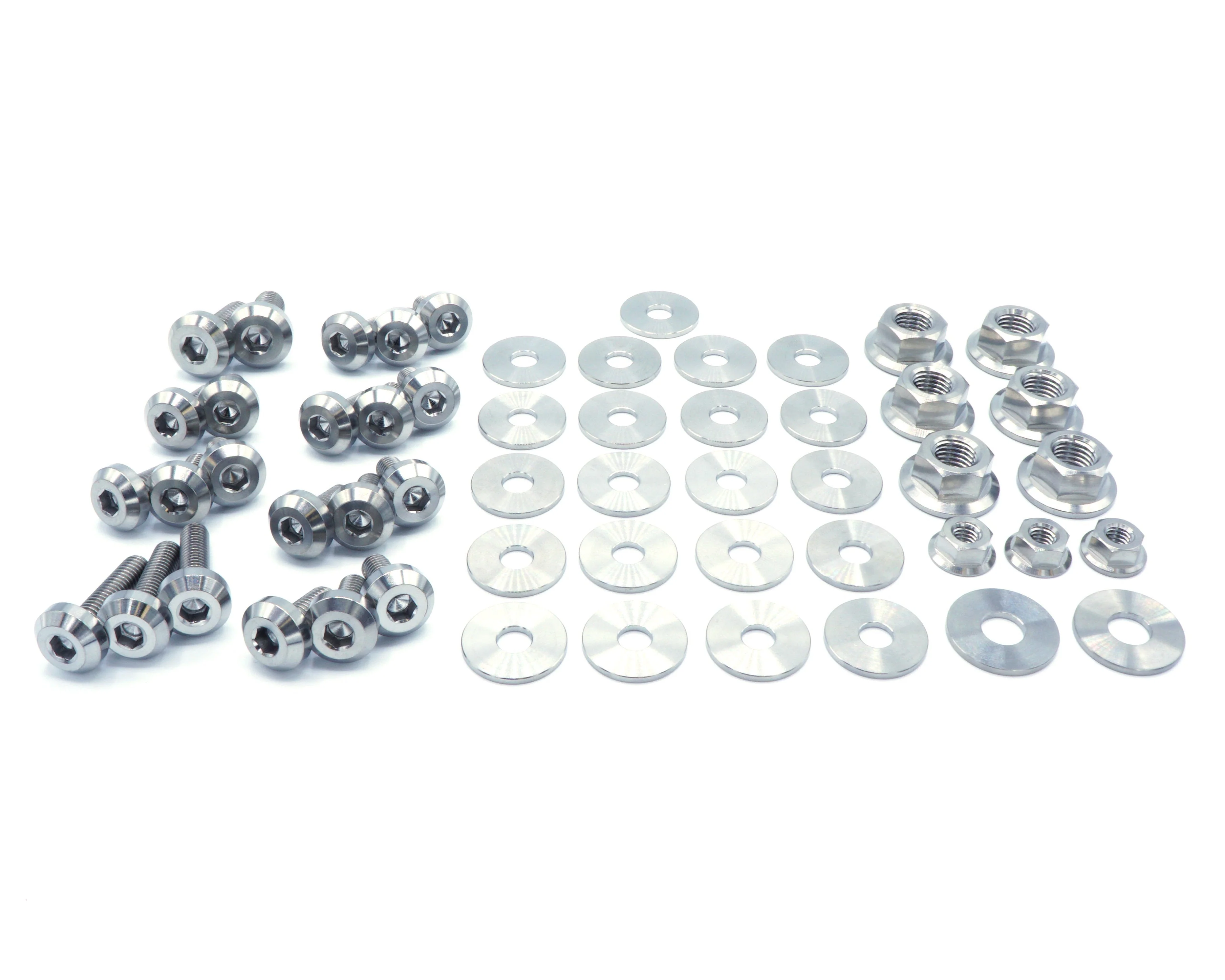 Stage 1 Titanium Hardware Engine Bay Kit - Toyota Supra MKIII (1986-1992) - Image 5