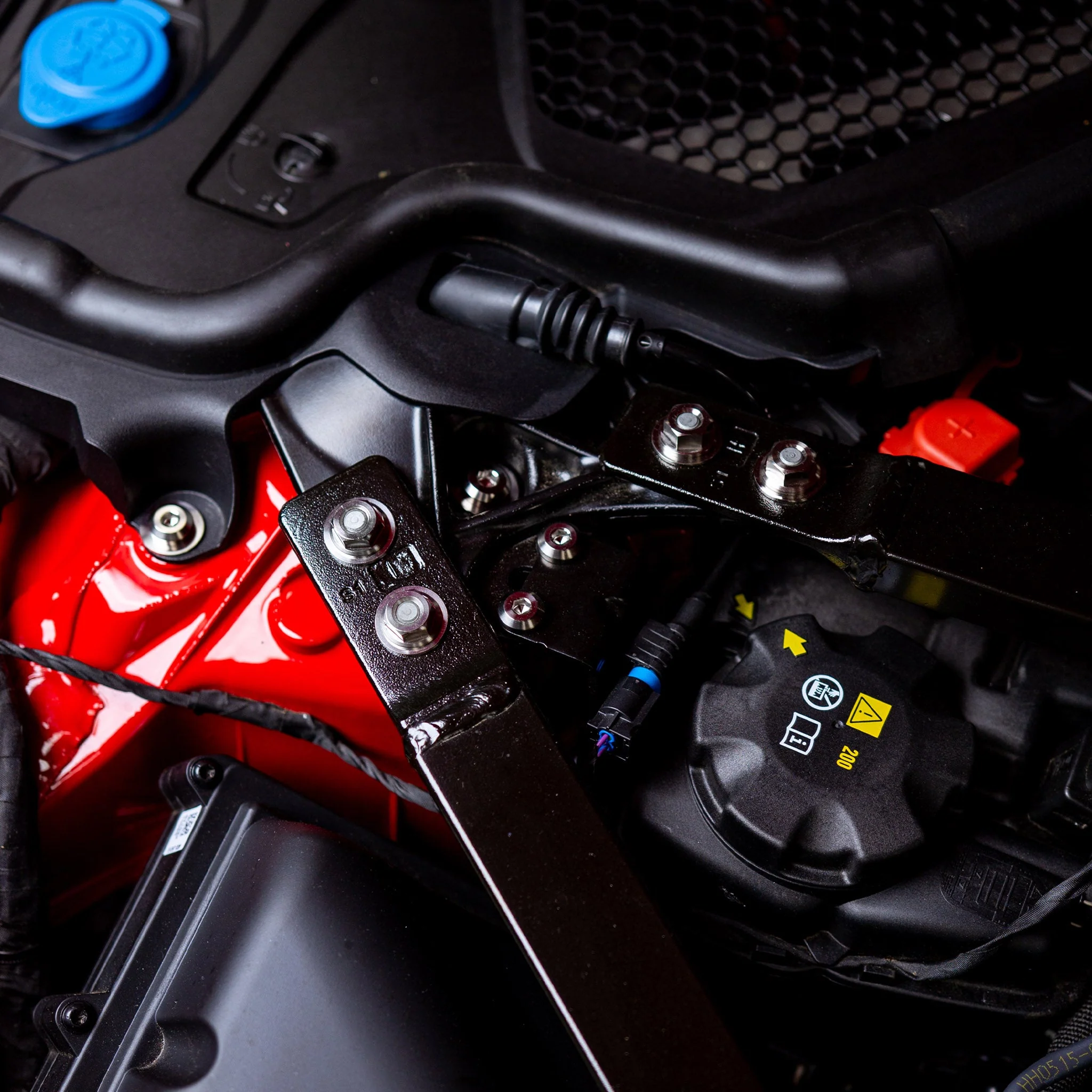 Stage 2 Titanium Hardware Engine Bay Kit - BMW G80 M3/M4 (2021+) - Image 8