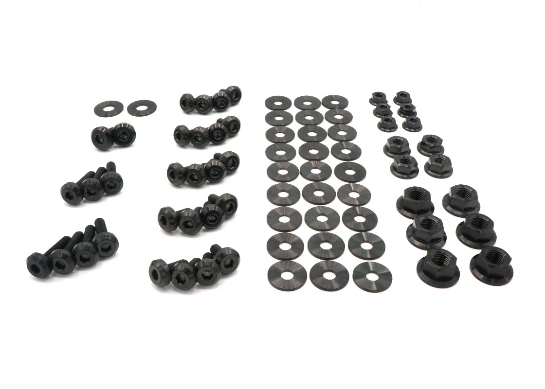Stage 2 Titanium Hardware Engine Bay Kit - Nissan S15 (1999-2002)