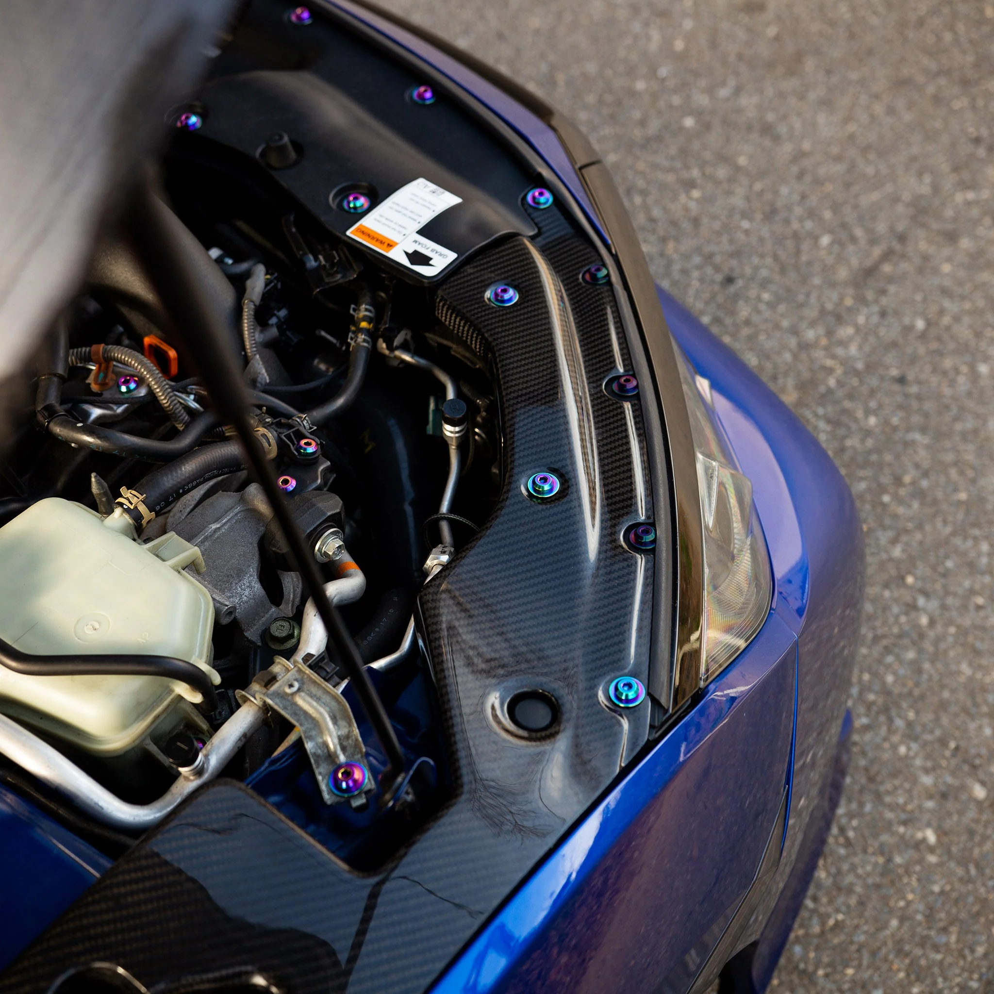 Stage 3 Titanium Hardware Engine Bay Kit - Honda Civic Si (2016-2021) - Image 5