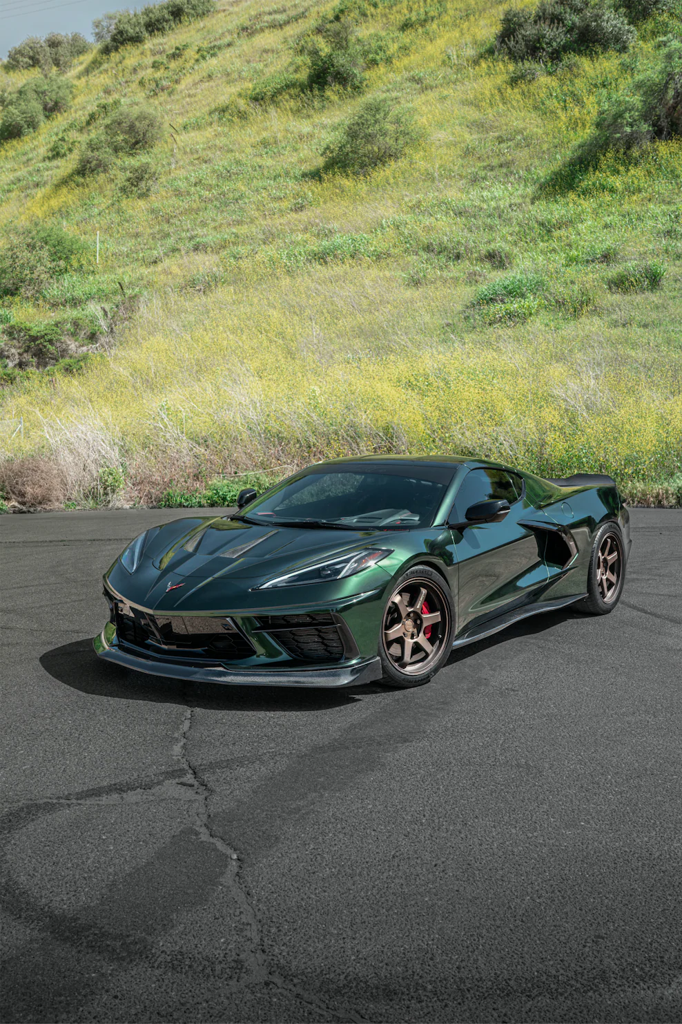 Street Hunter USA C8 Corvette Side Skirt Extensions - Image 2