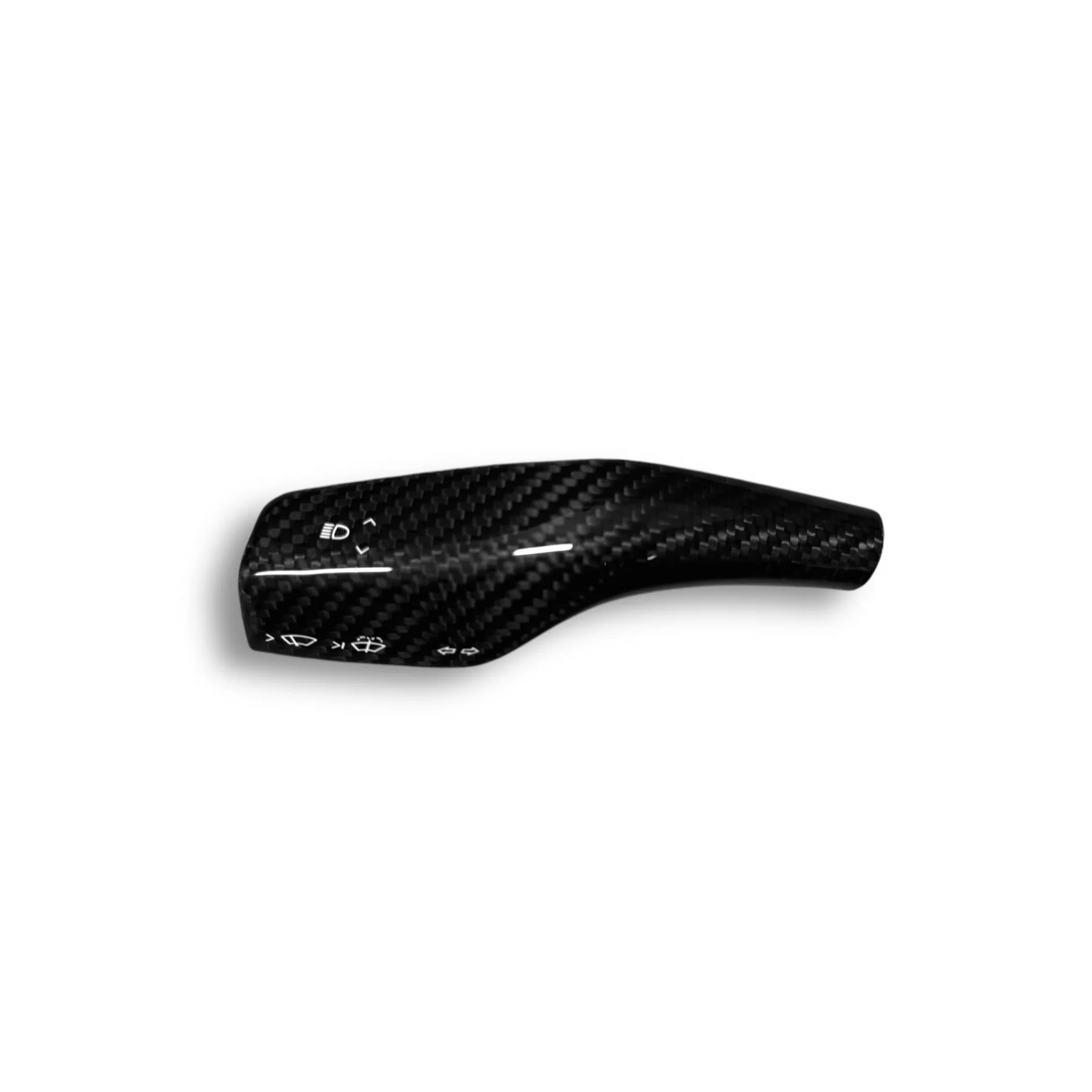 Tesla Model 3 & Y Carbon Fiber Steering Shift Stalk Covers | Palenon Performance - Image 14