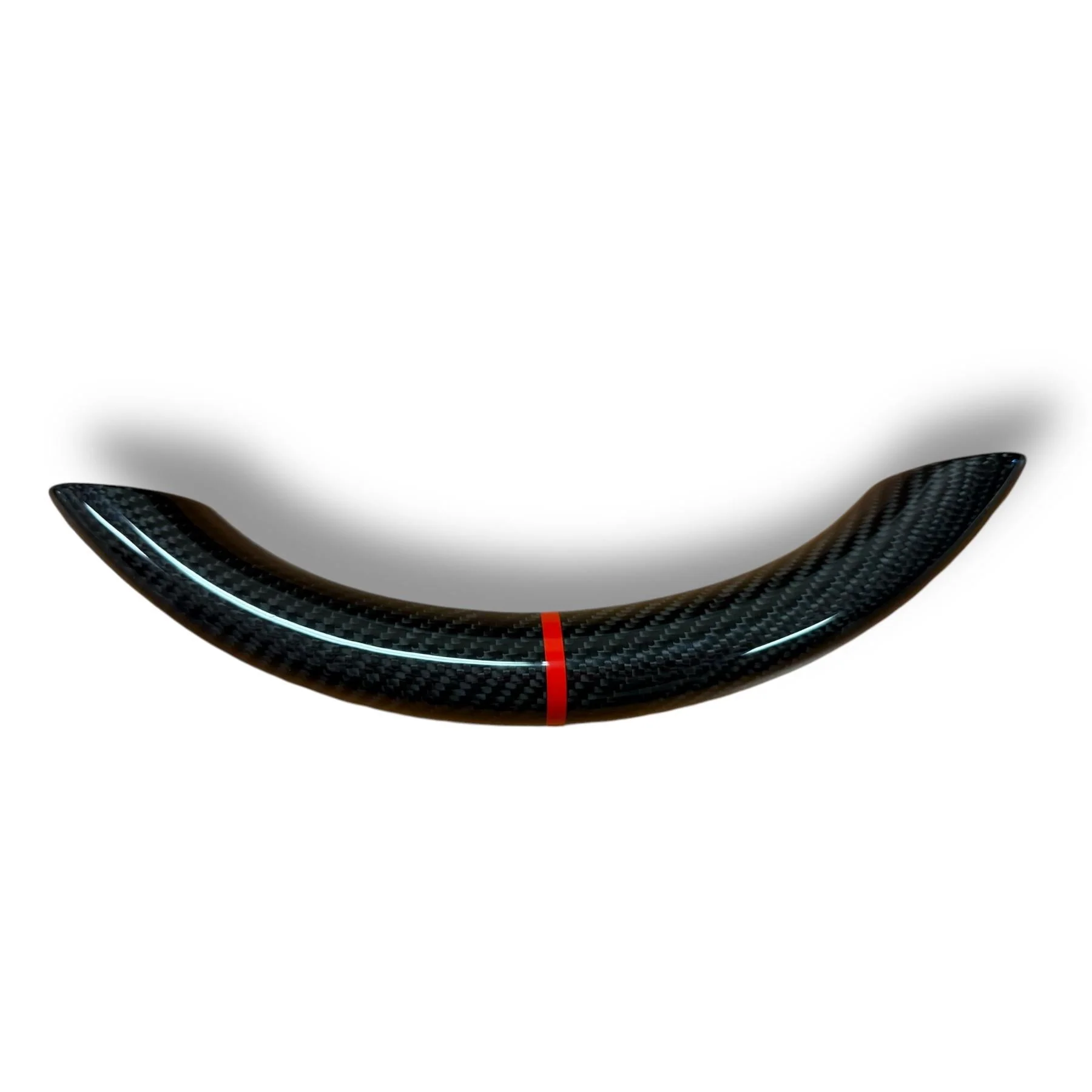 Tesla Model 3 & Y Carbon Fiber Steering Wheel Top Cap | Palenon Performance - Image 5