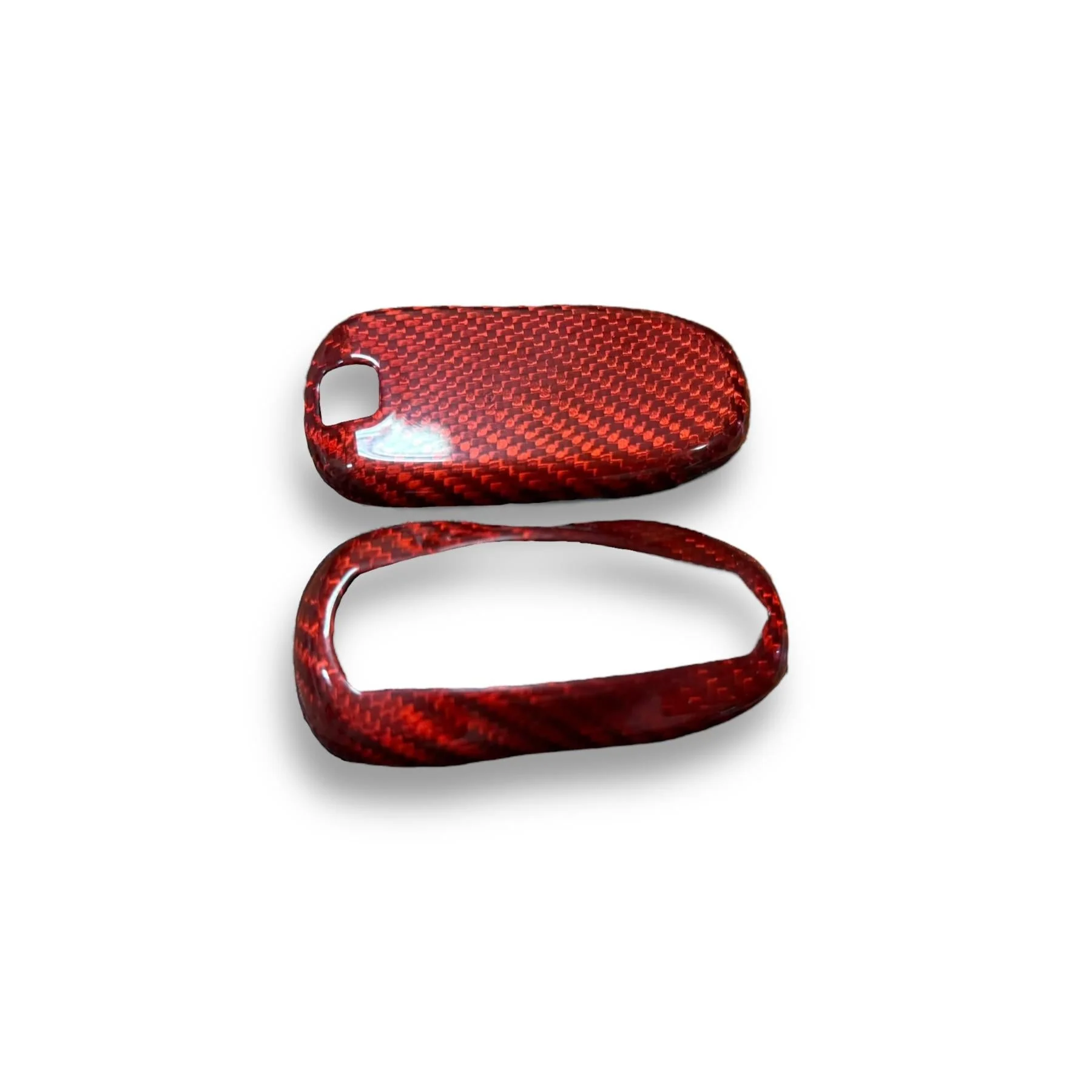 Tesla Model S & 3 & Y Carbon Fiber Key Cover RCF | Palenon Performance - Image 3