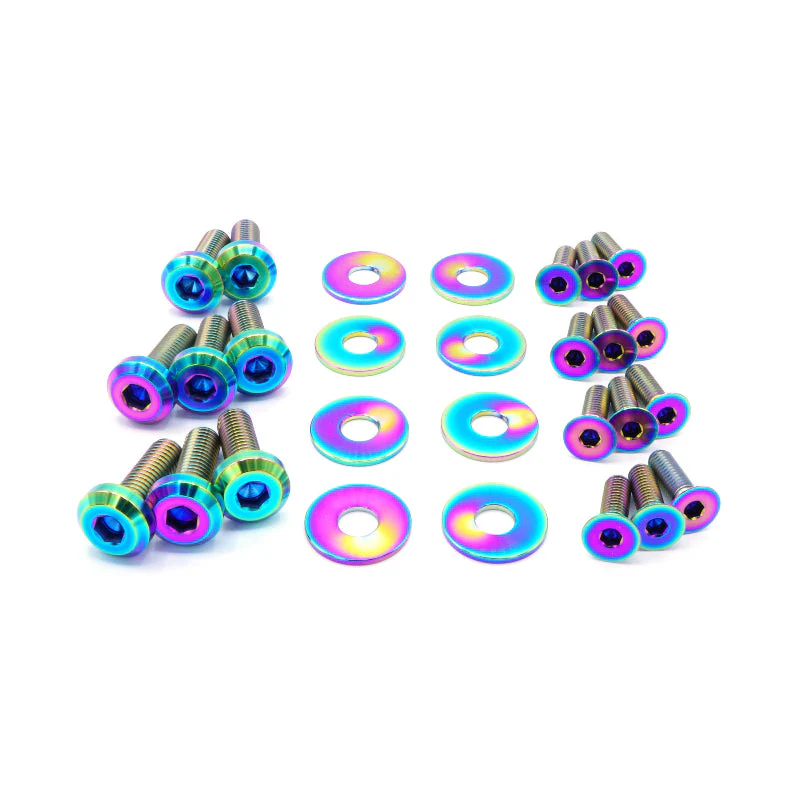 Titanium Hardware Door Kit - Subaru Impreza GC8 (1992-2001) - Image 7
