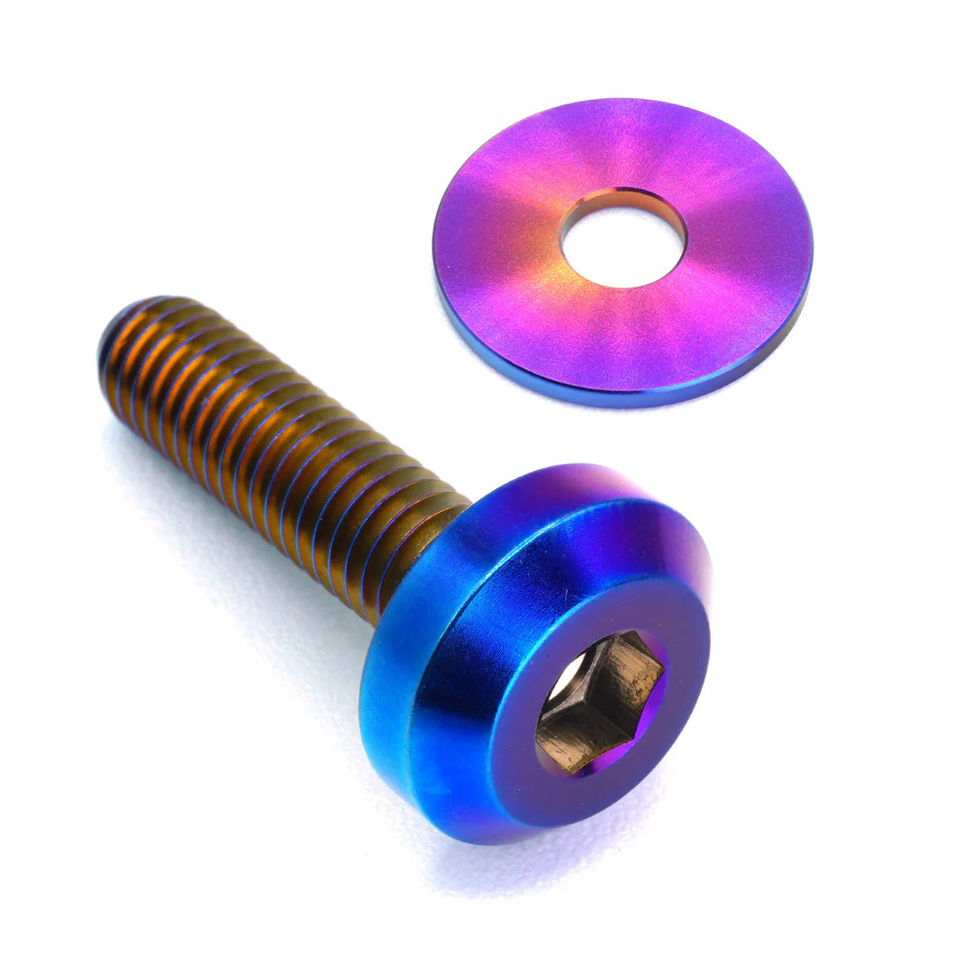 Titanium Hardware Engine Cover Kit - VQ35DE Maxima Engine - Image 4