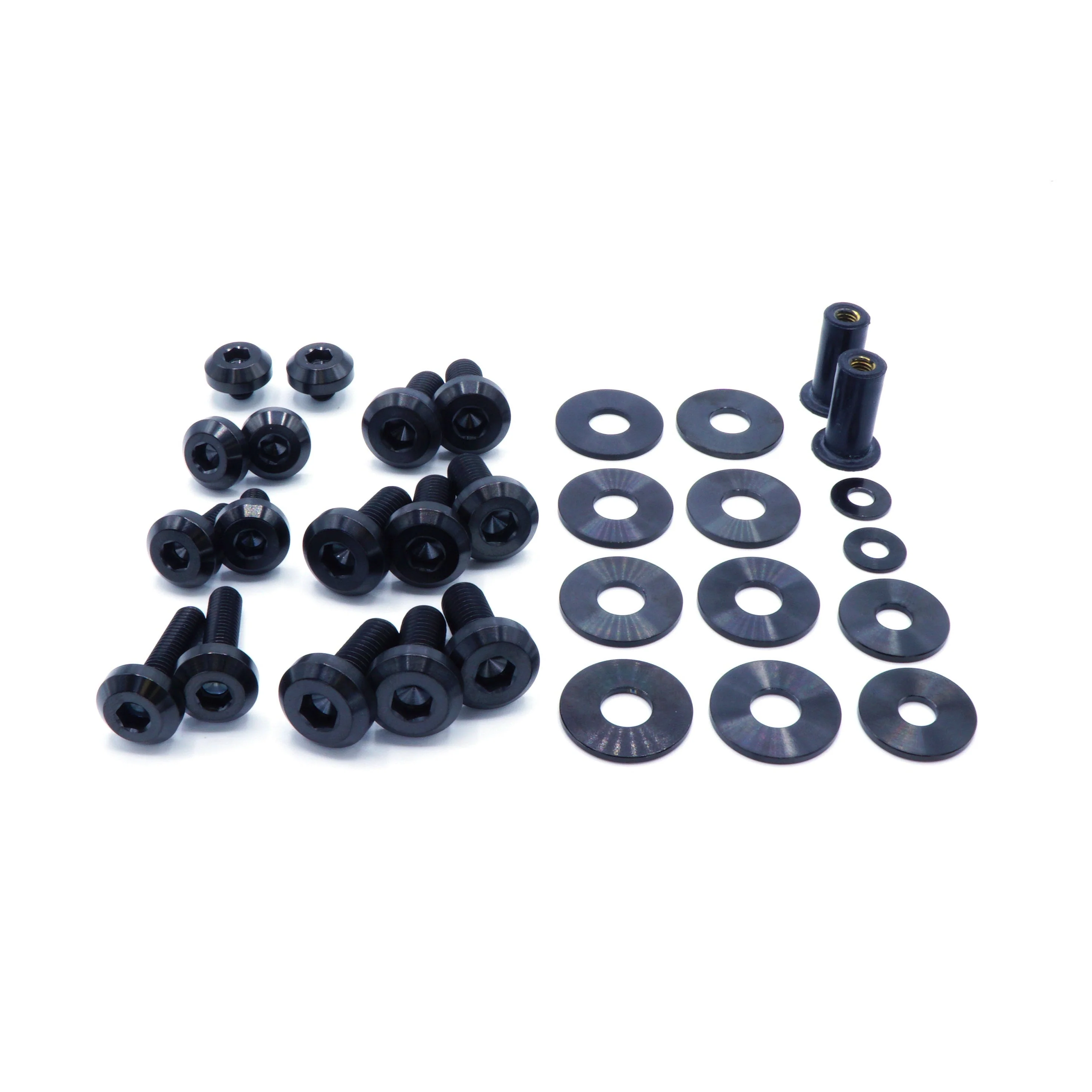 Titanium Hardware Hood Kit - BMW E9X 335i (2007-2013) - Image 4