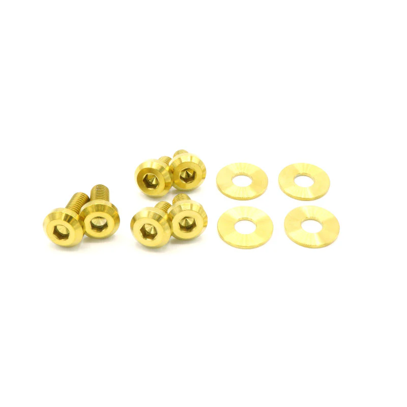 Titanium Hardware Hood Kit - Subaru Impreza GC8 (1992-2001)
