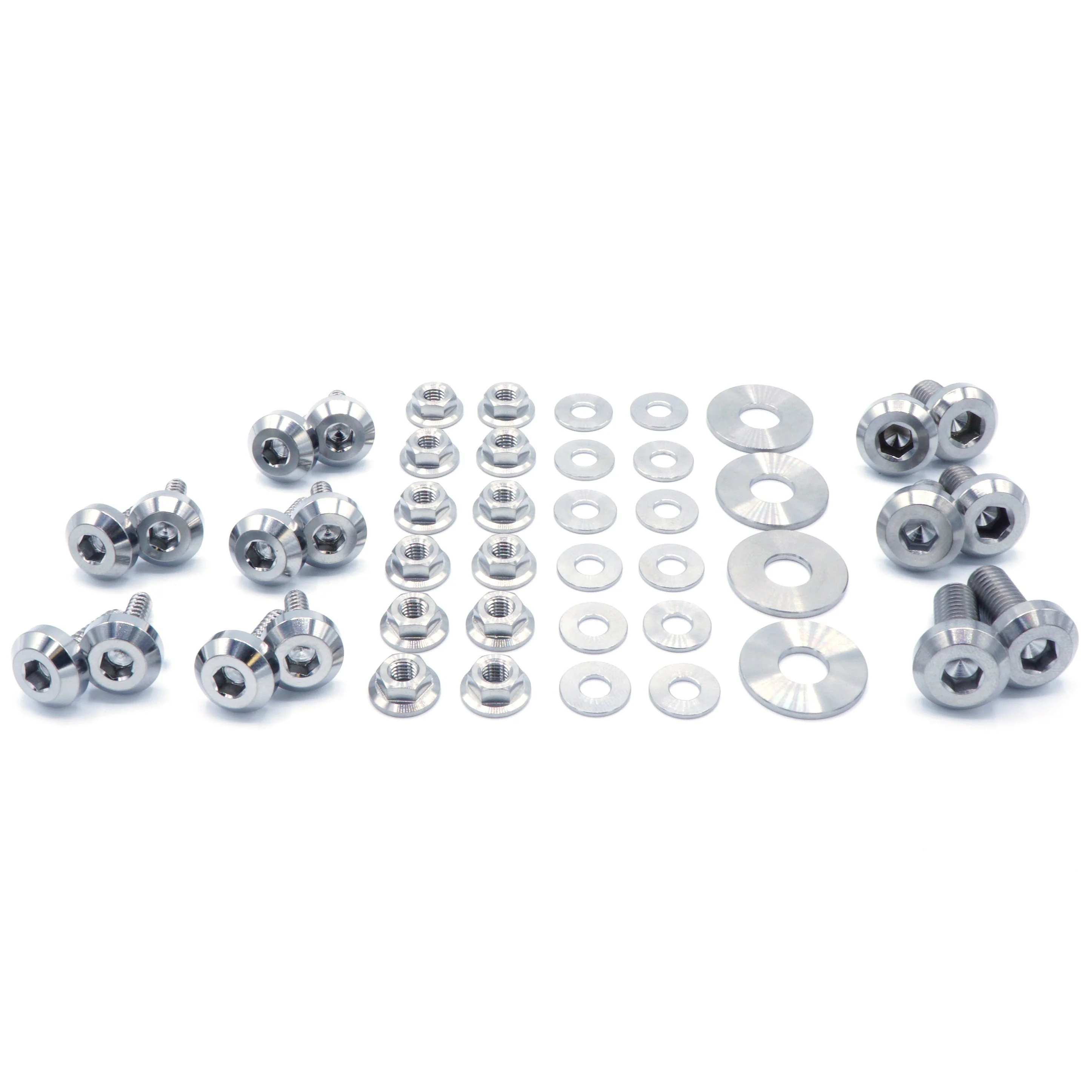 Titanium Hardware RS Hood Kit - Subaru Impreza GC8 (1992-2001) - Image 4