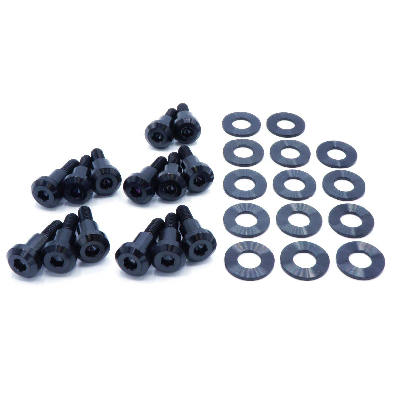 Titanium Hardware Valve Cover Kit - 4B11T Engine - Image 2
