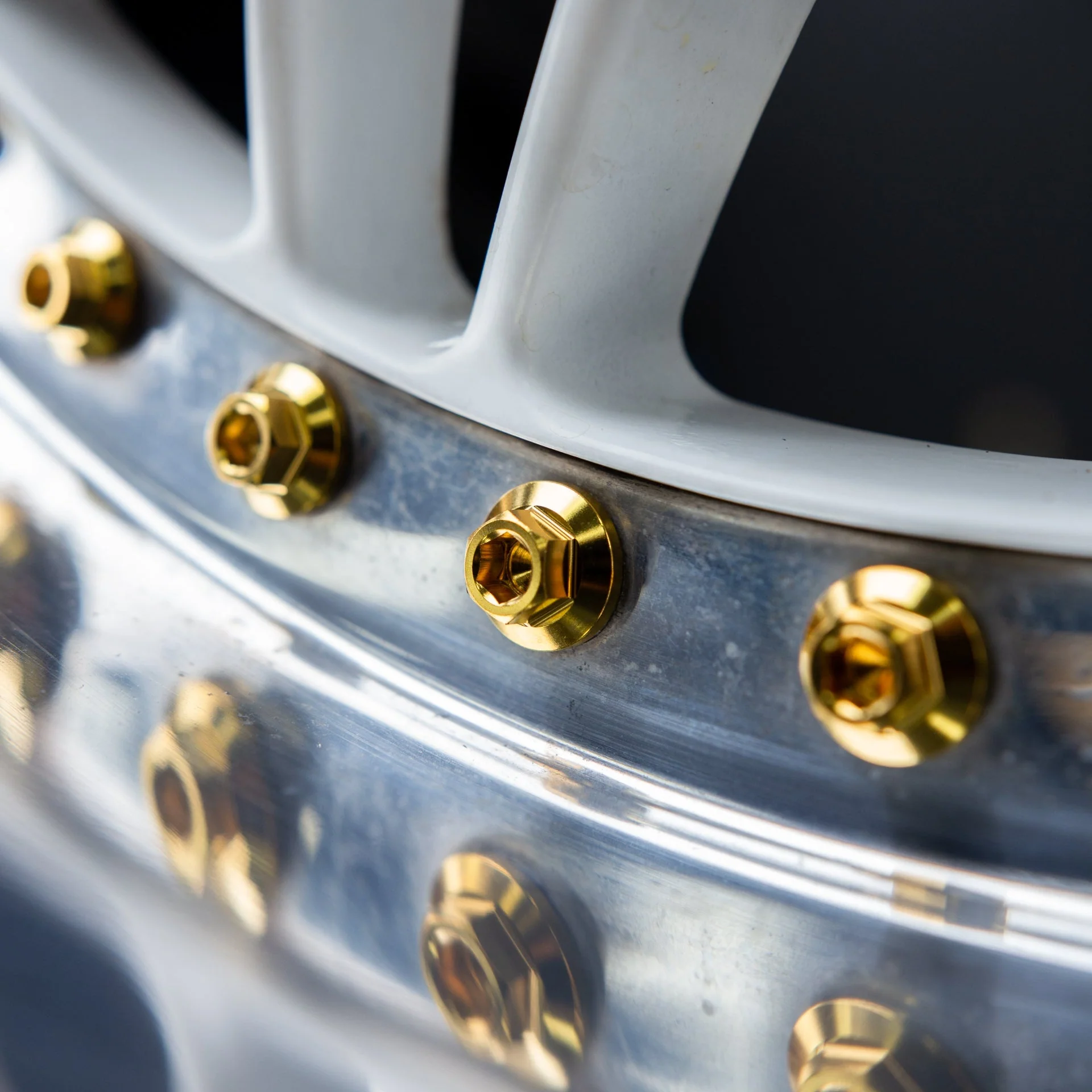 M8 × 32mm Titanium 3-Piece Wheel Assembly Hardware - Image 6
