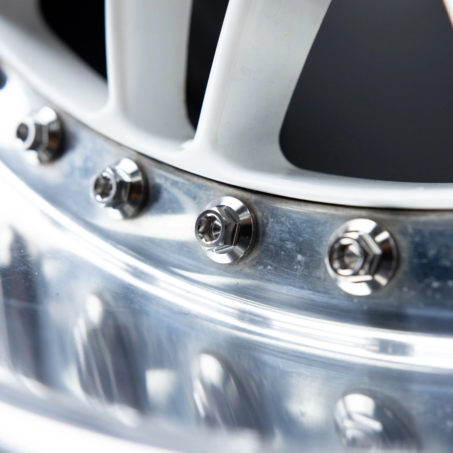 M8 × 32mm Titanium 3-Piece Wheel Assembly Hardware - Image 8