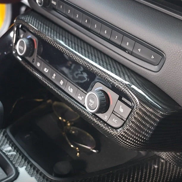 Toyota Supra MKV A90/A91 Carbon Fiber Center Console Cover | Palenon Performance